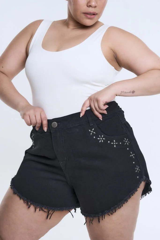SHORT ASTRAEVIA STRASS