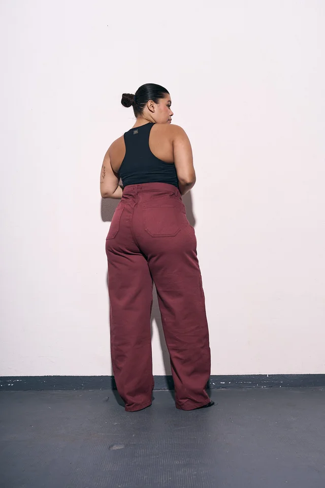 BAGGY BURDEOS RIGIDO