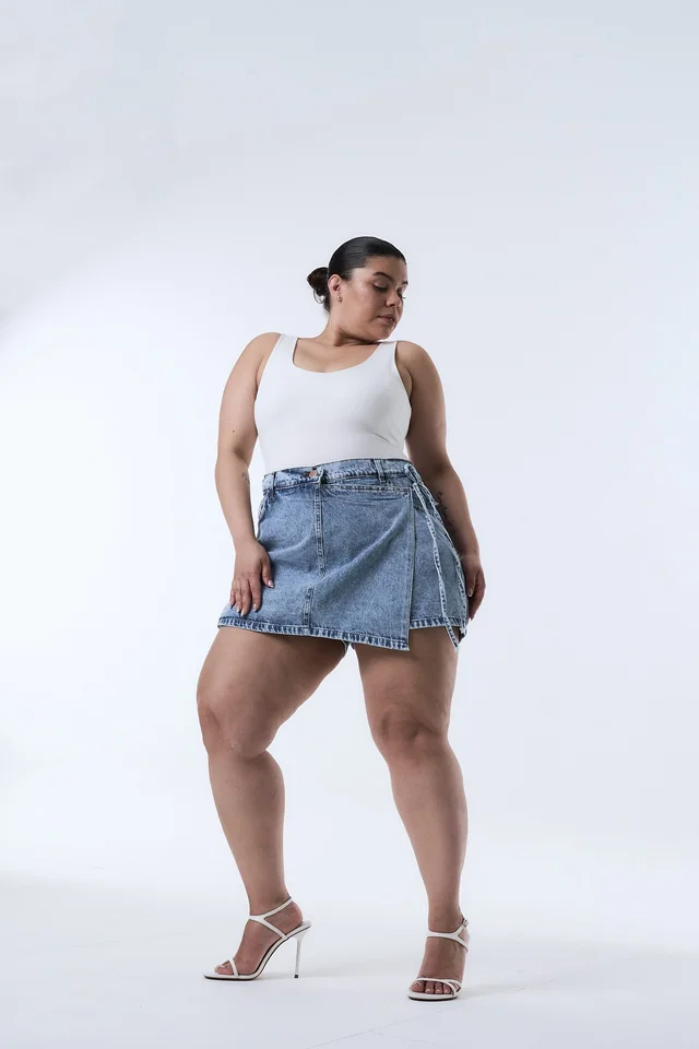 SHORT-POLLERA DIOMAR NEVADO LAZO