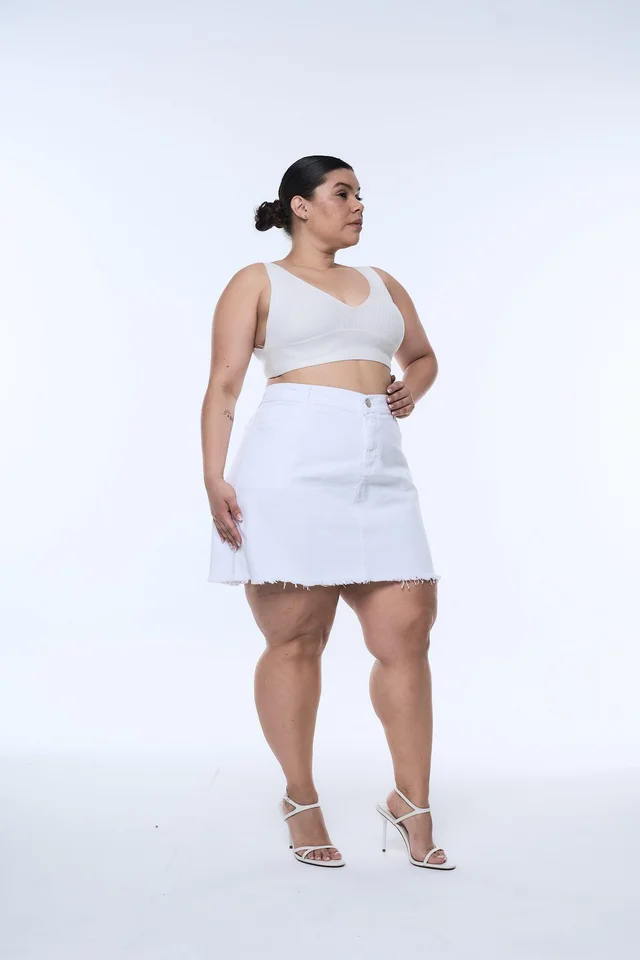 POLLERA WHITE