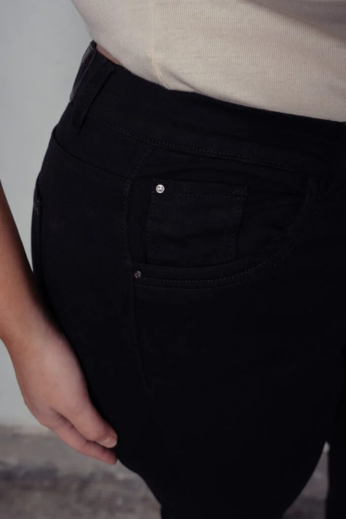 SEMIOXFORD BLACK ELASTIZADO