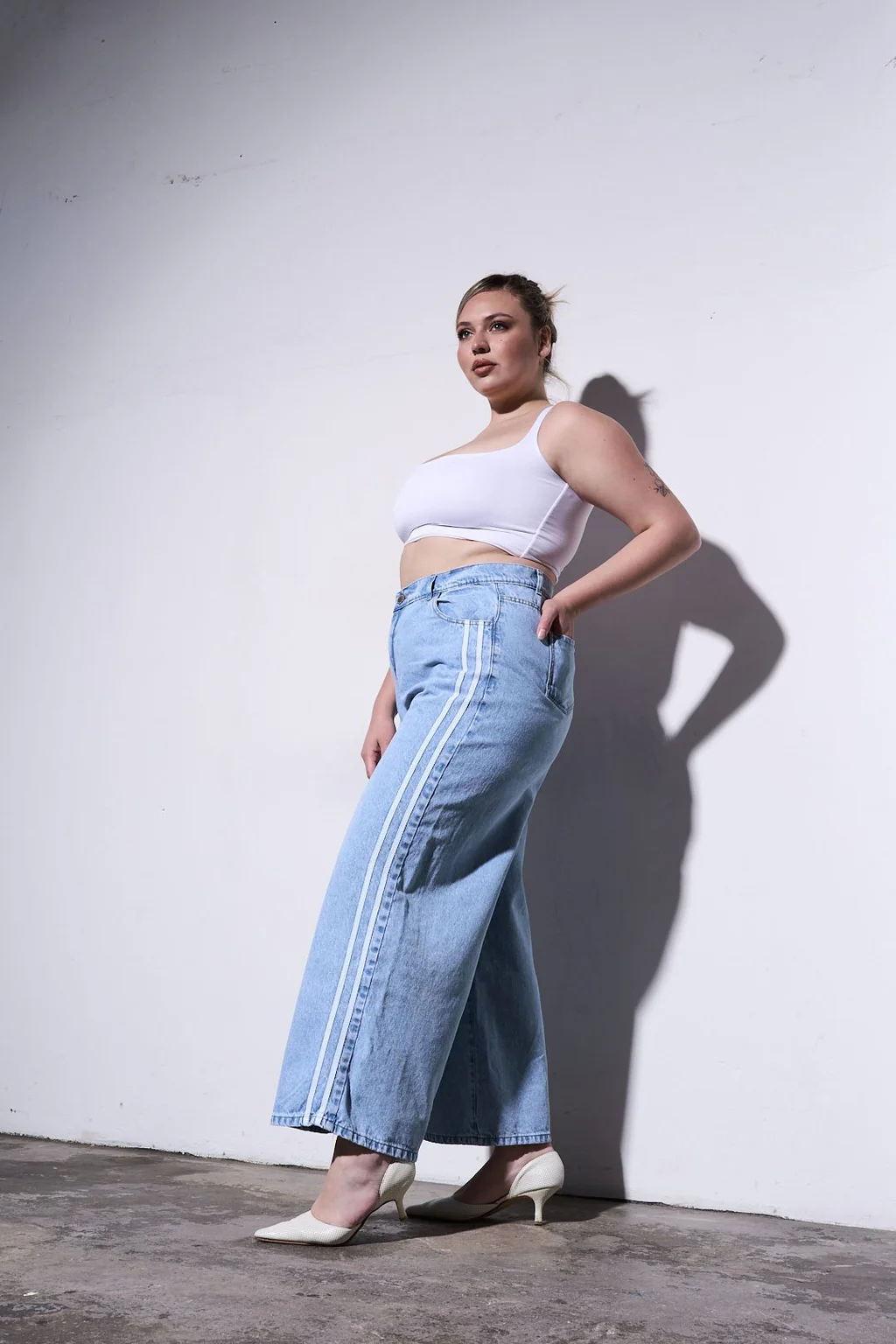 DOBLE MAXI WIDELEG MANTHA