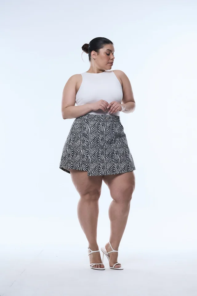 SHORT-POLLERA CASSIREA