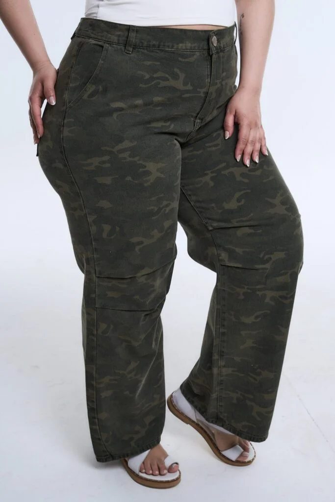 WIDELEG MILITARIUM CAMUFLADO RIGIDO