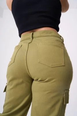 WIDELEG CARGO TOSTADO