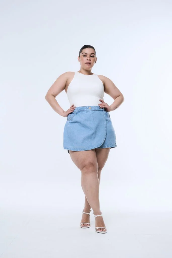 SHORT-POLLERA CIEL NEVADO
