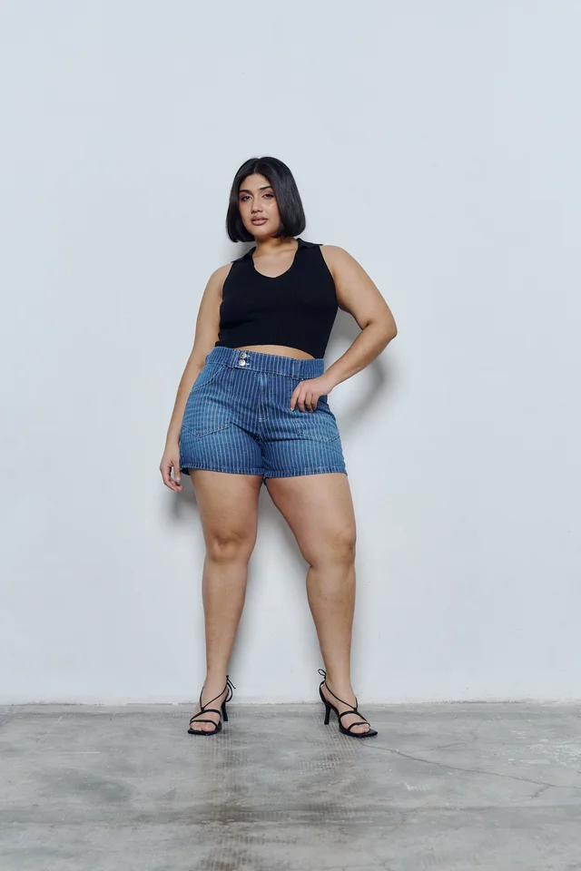 SHORT ARCADIA CINTURA ANCHA RIGIDO