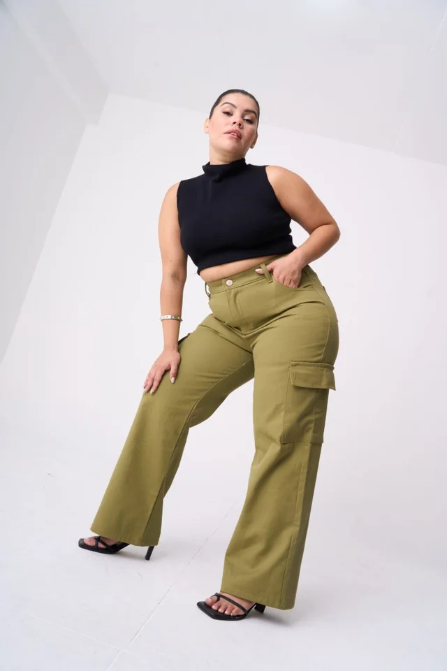 WIDELEG CARGO TOSTADO