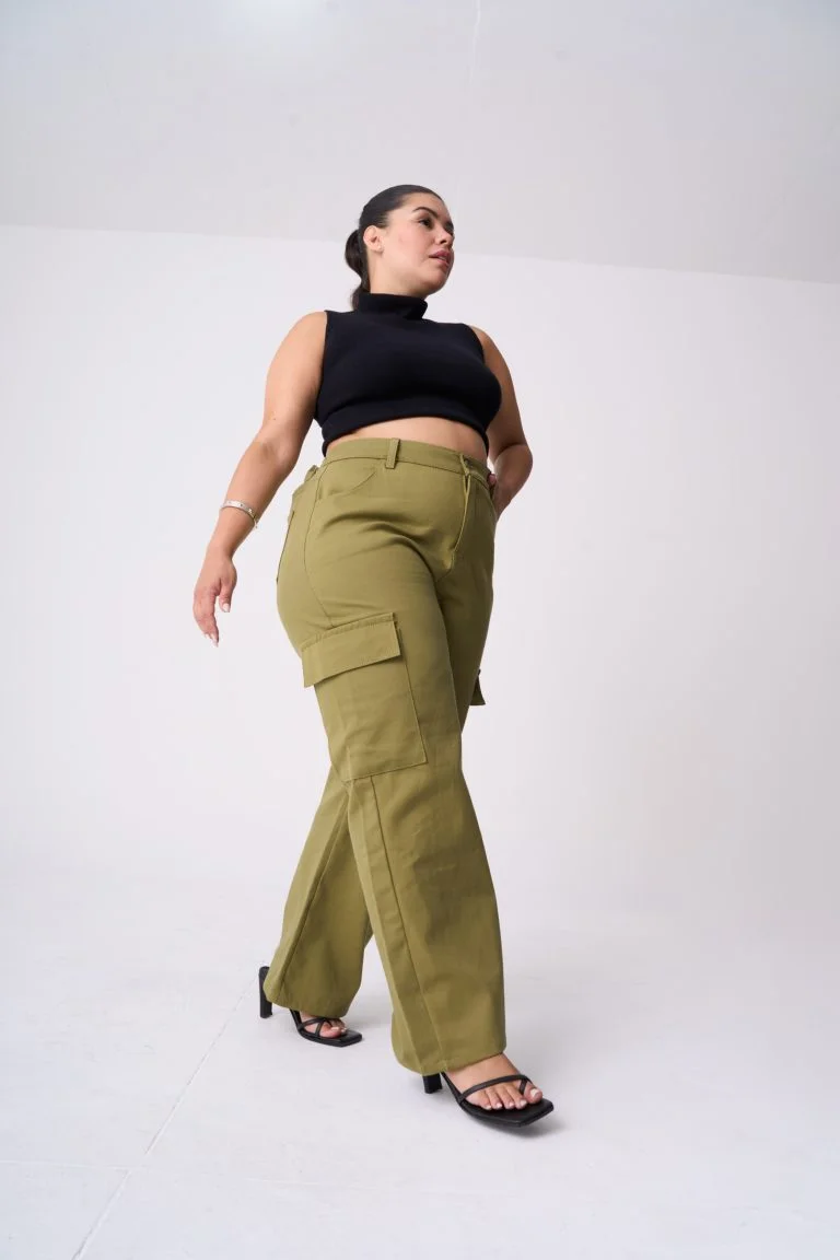WIDELEG CARGO TOSTADO