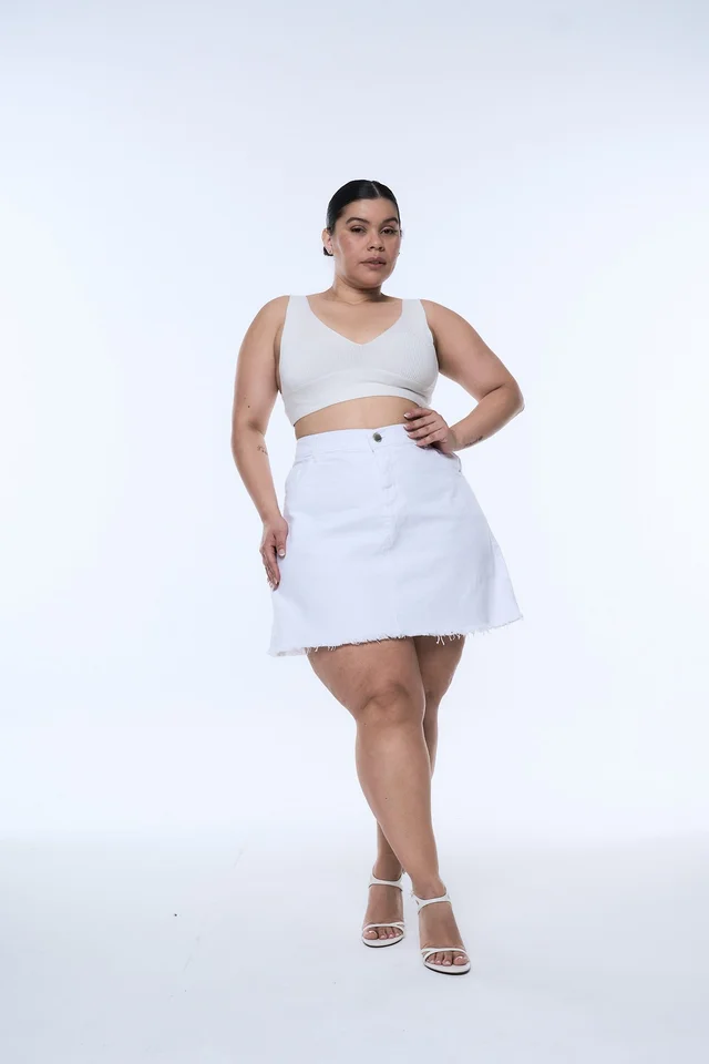 POLLERA WHITE
