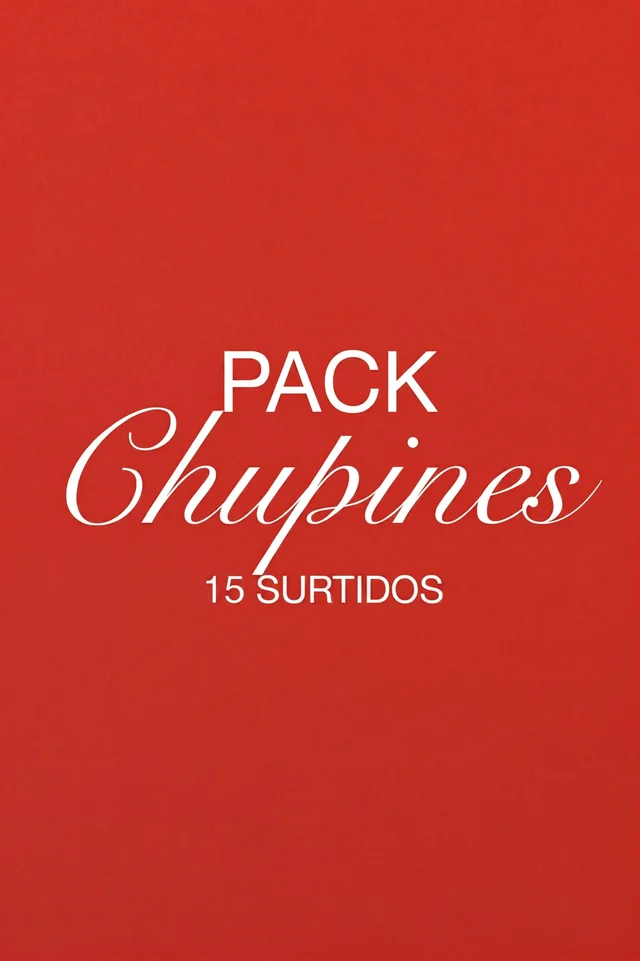 MEGA OFERTA - PACK de 15 CHUPIN elastizados