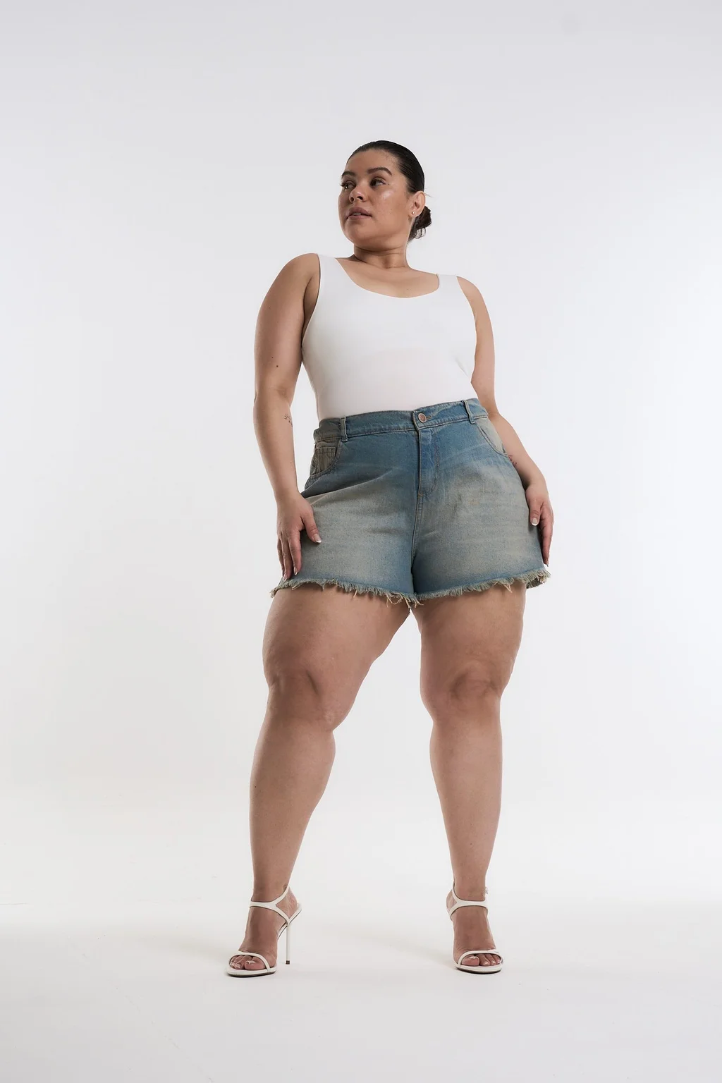 SHORT SEPHYRA BIGOTE MATIZADO