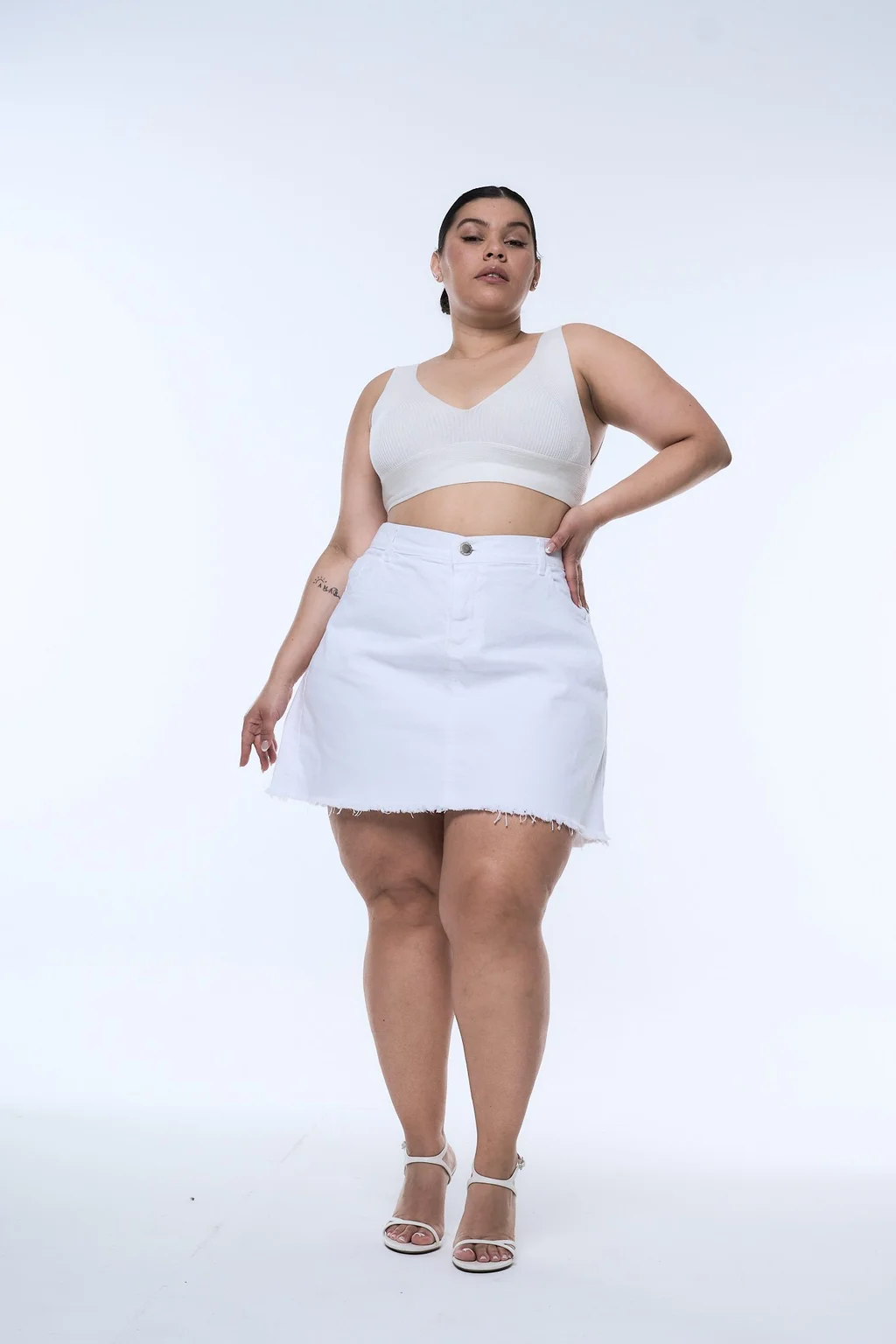 POLLERA WHITE