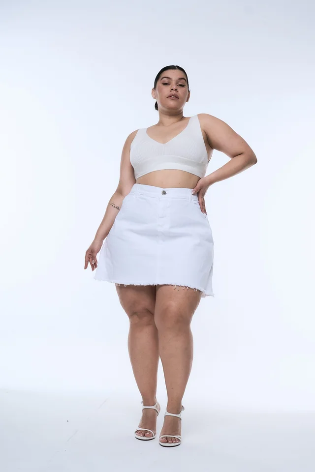 POLLERA WHITE