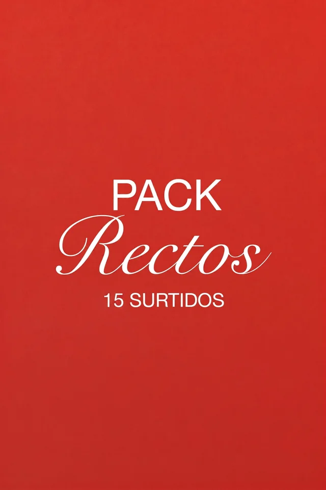MEGA OFERTA - PACK de 15 RECTOS elastizados