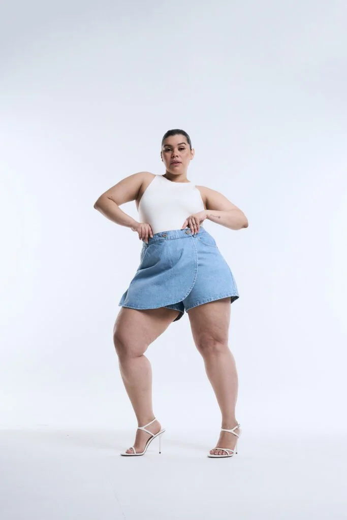 SHORT-POLLERA CIEL NEVADO