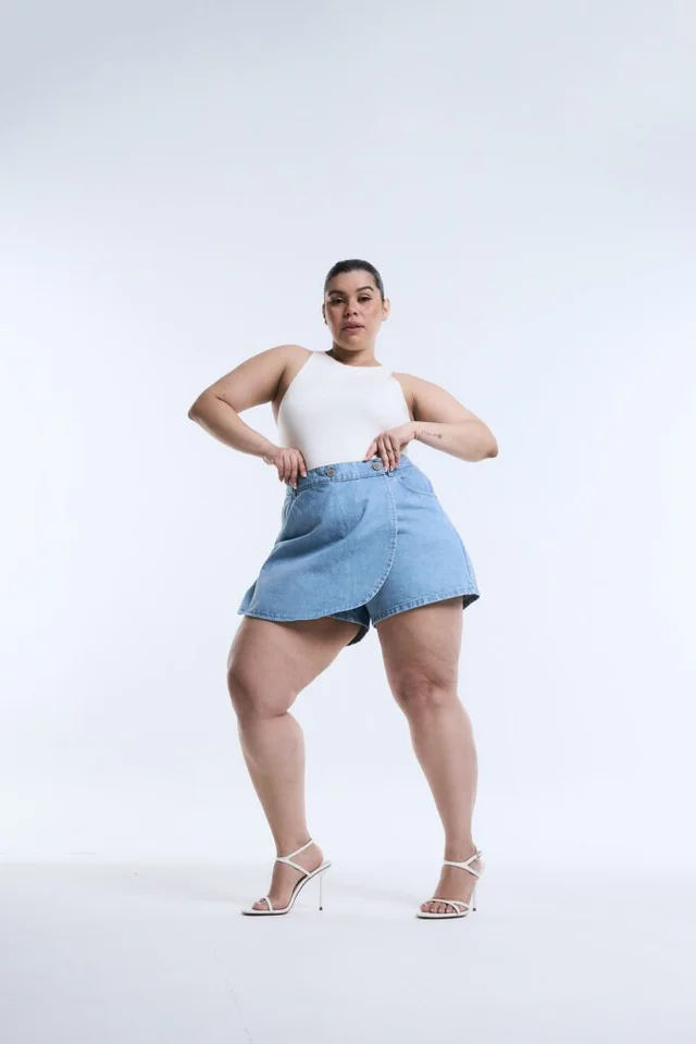 SHORT-POLLERA CIEL NEVADO