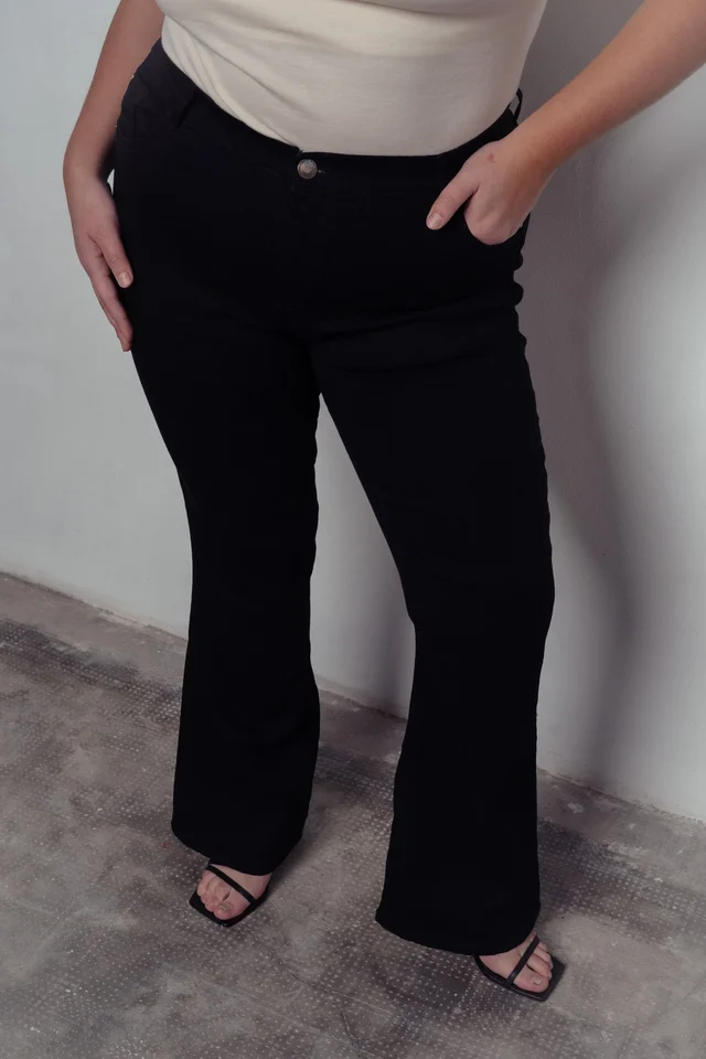 SEMIOXFORD BLACK ELASTIZADO