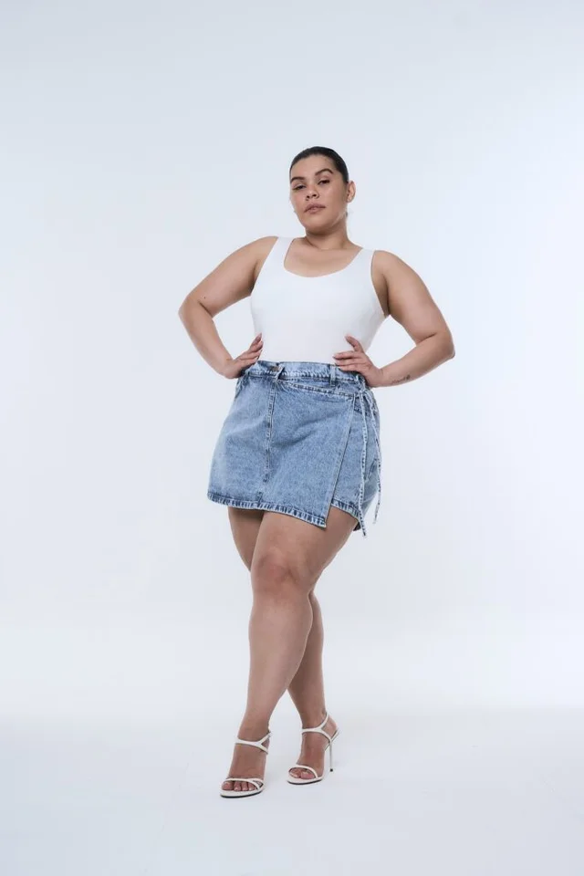 SHORT-POLLERA DIOMAR NEVADO LAZO
