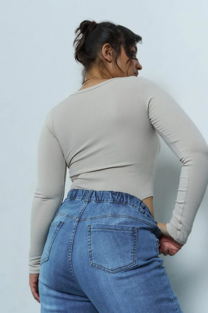 WIDELEG ZAFLORA CINTURA ELÁSTICA SEMI ELASTIZADO