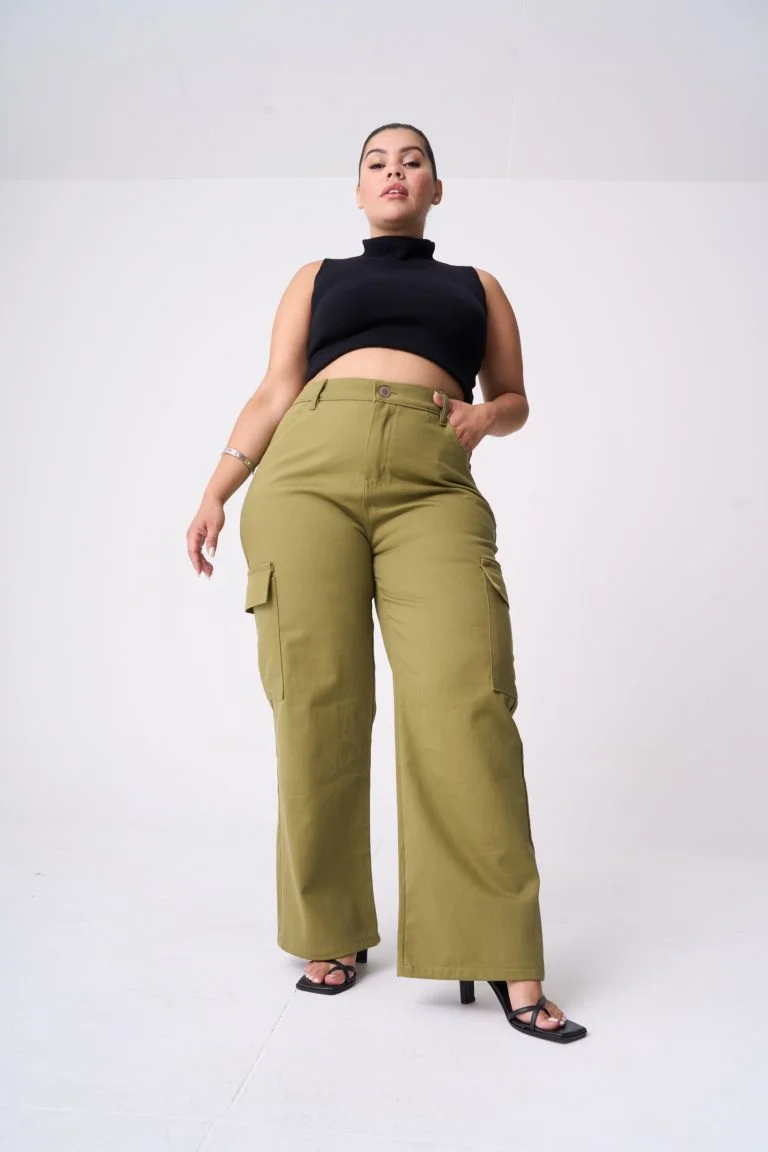 WIDELEG CARGO TOSTADO