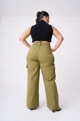 WIDELEG CARGO TOSTADO