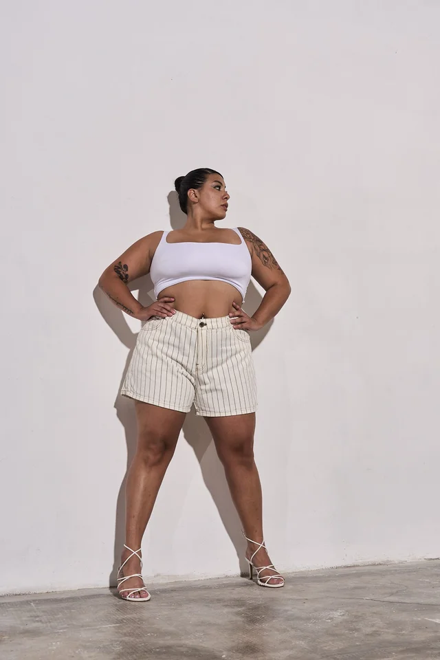 SHORT INANNA LÍNEAS CAMEL