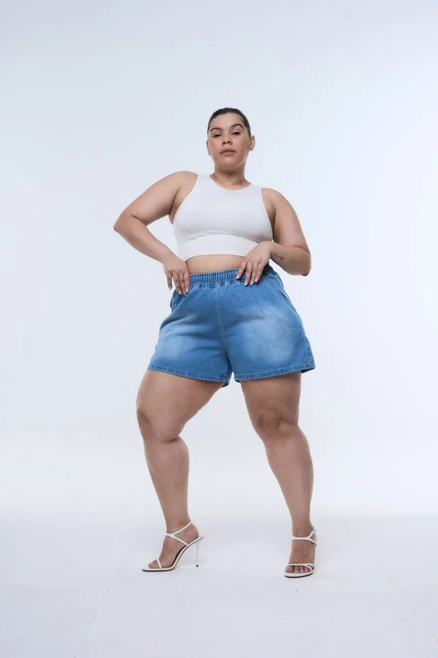 SHORT SOLANGE CINTURA ELÁSTICA
