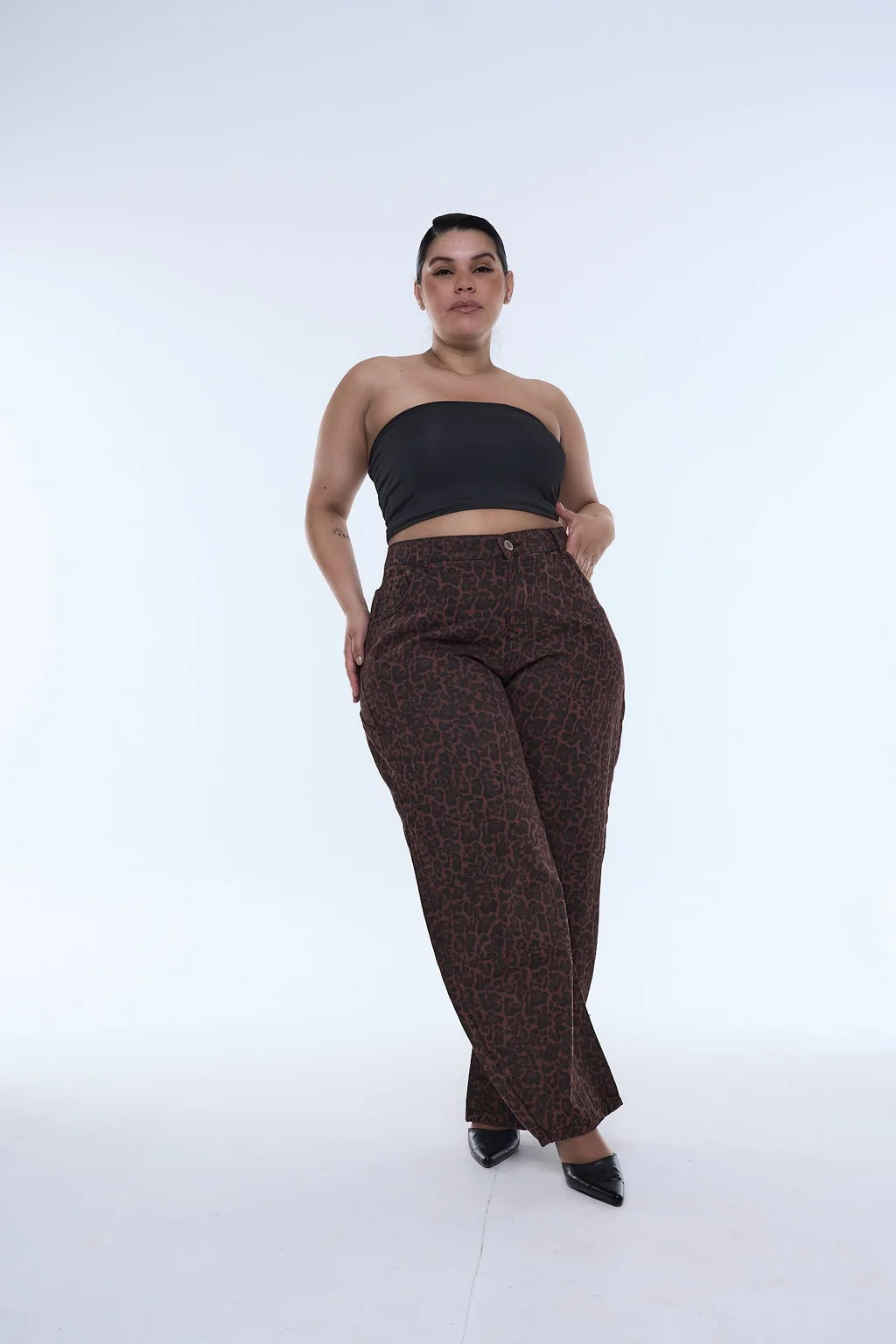 BAGGY LIONNA CARPINTERO ANIMAL PRINT