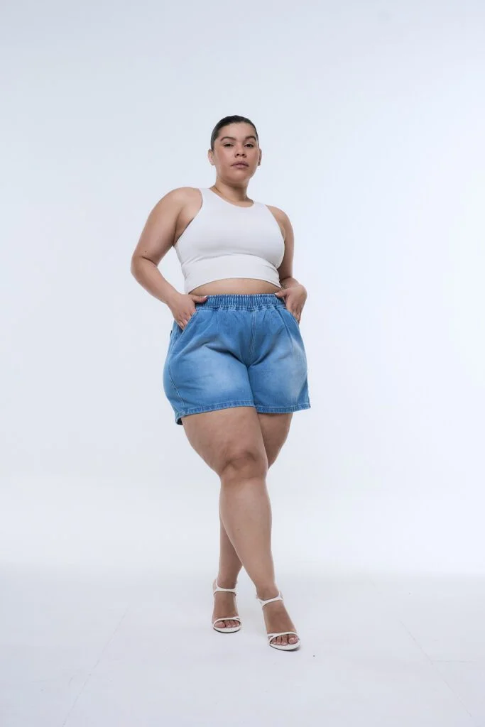 SHORT SOLANGE CINTURA ELÁSTICA