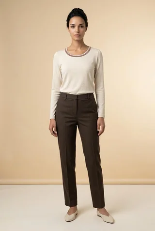 Remera Basic Doble Collareta - Vista 1
