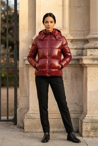 Campera Noruega Puffer - Vista 2