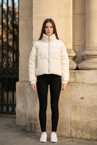 Campera Puffer - Vista 2
