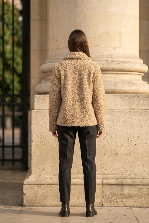 Saco Upsala corto Boucle