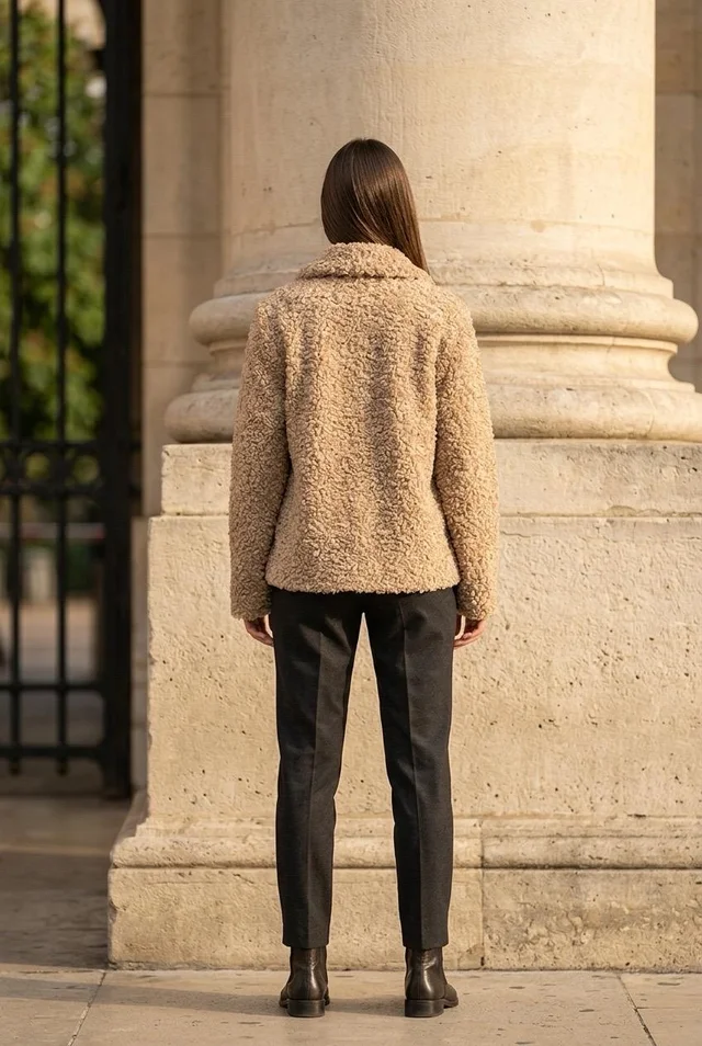 Saco Upsala corto Boucle