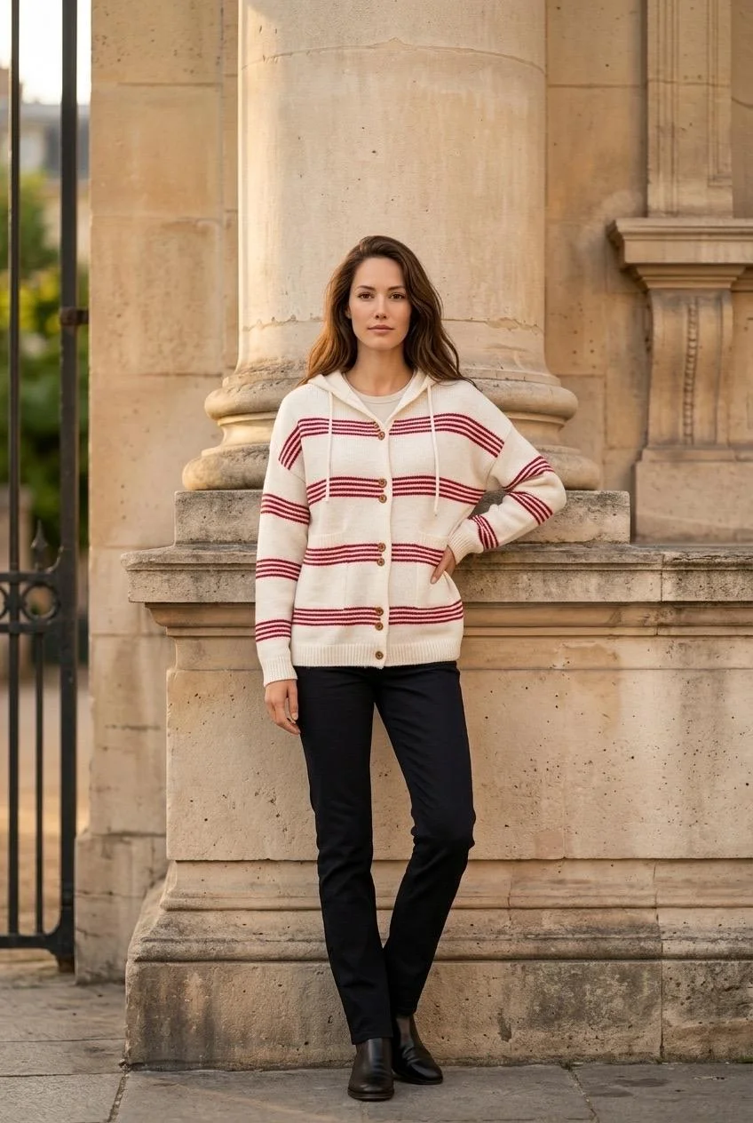 Cárdigan Lis Capucha