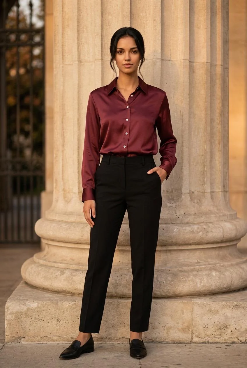 Camisa Emma Saten