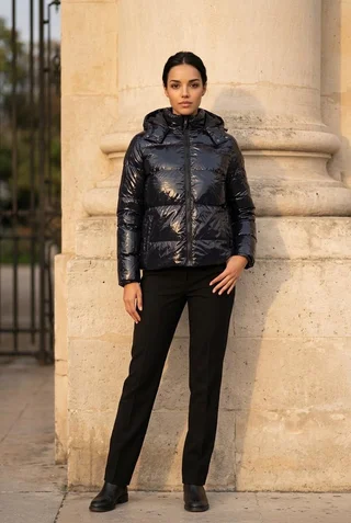 Campera Noruega Puffer - Vista 3