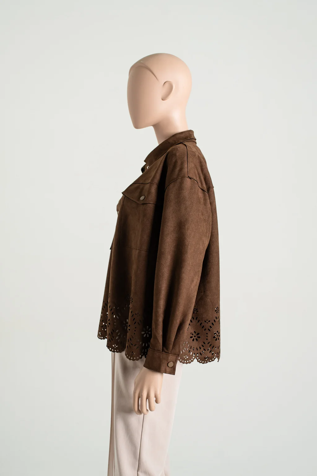 Camisaco de suede W10