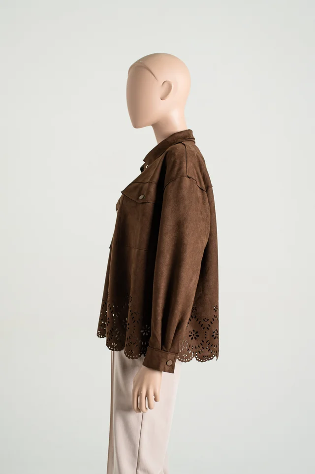 Camisaco de suede W10