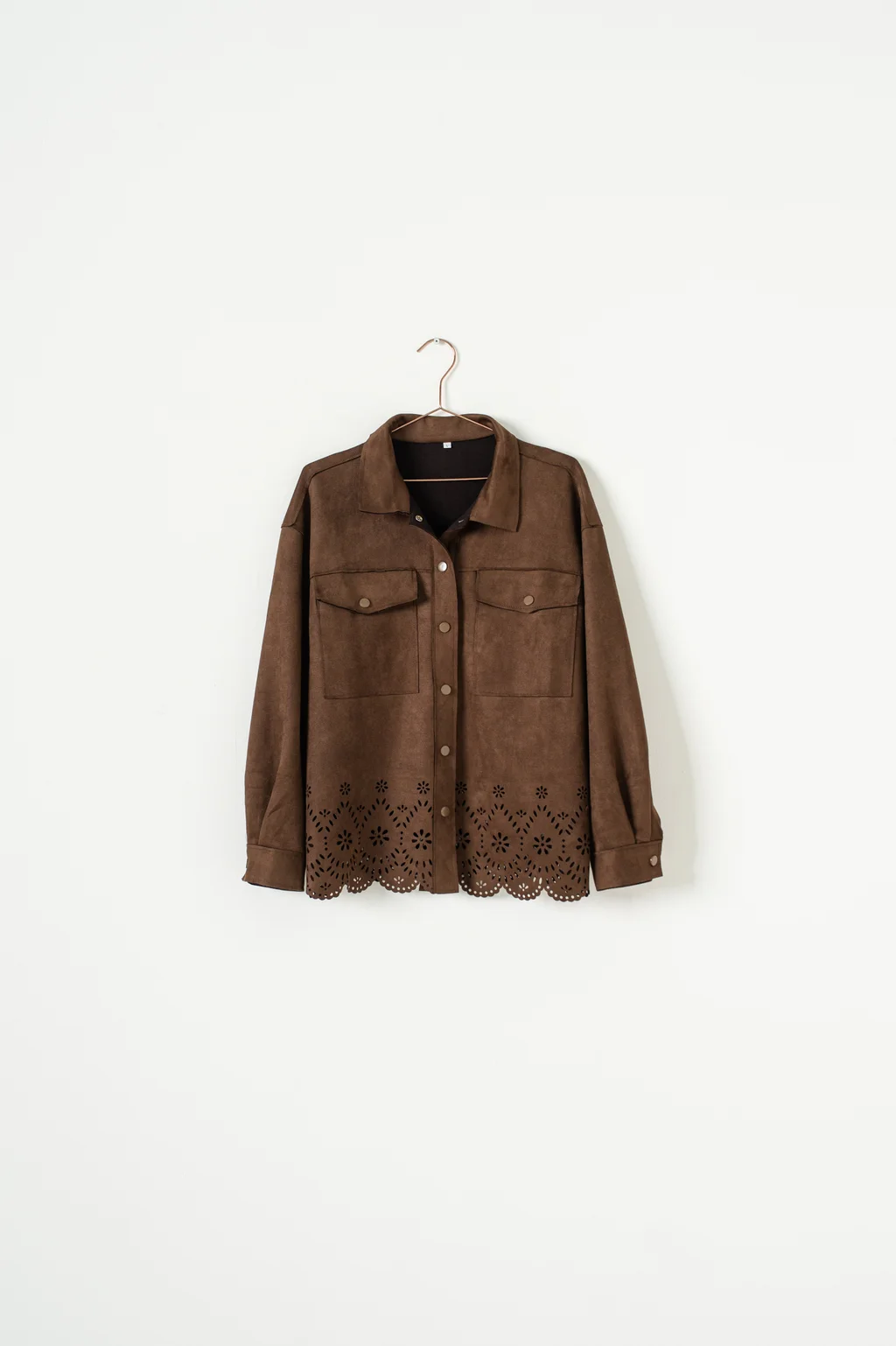 Camisaco de suede W10
