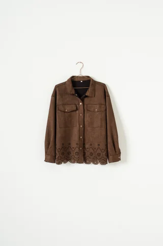 Camisaco de suede W10 - Vista 4