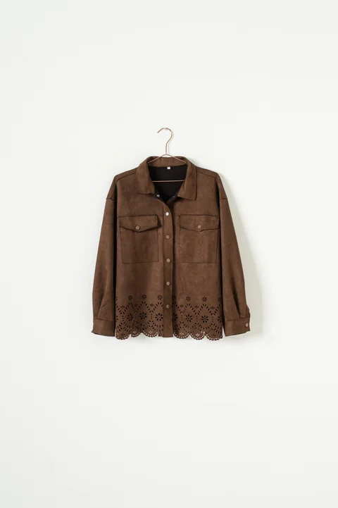 Camisaco de suede W10
