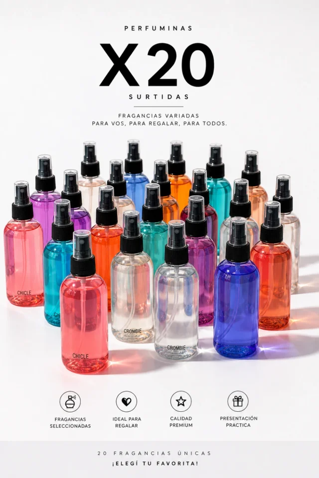 PACK PERFUMINAS X20
