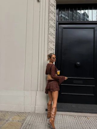 Vestido Isa [ENCAJE TEJIDO] - Vista 5