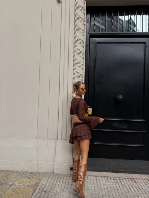 Vestido Isa [ENCAJE TEJIDO]