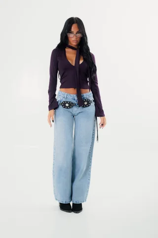 Top Raven [MICROFIBRA] - Vista 1