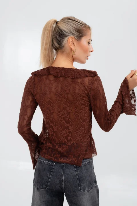 Top Flor[ENCAJE TEJIDO]