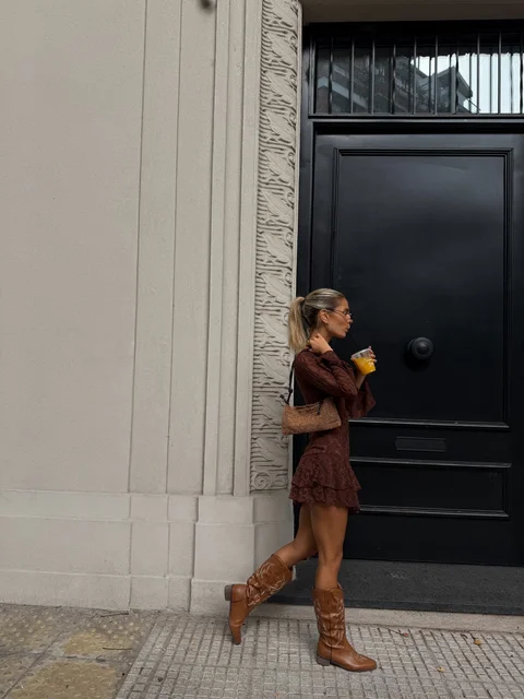 Vestido Isa [ENCAJE TEJIDO]