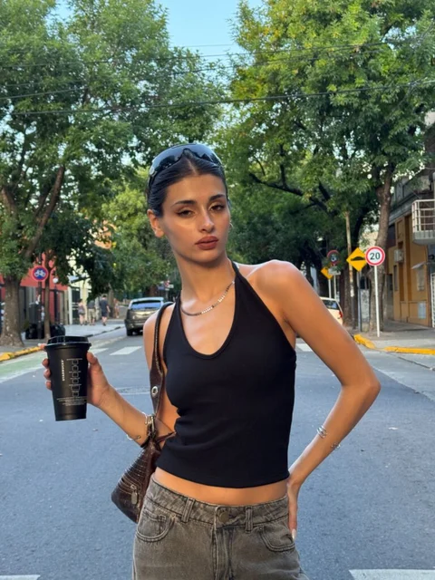 Top Delfina [MICRO RIBB]